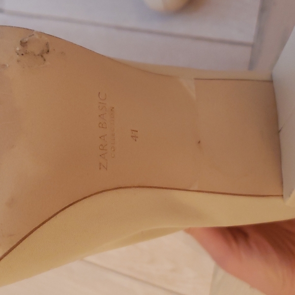 ZARA BEIGE BOOTS - Picture 4 of 5